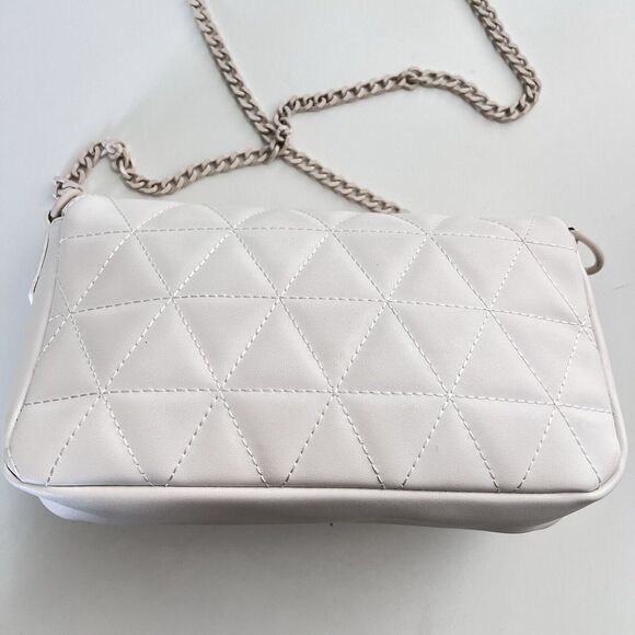 Quilted Small Chain Strap Crossbody Purse Bag Vegan Leather Forever 21 - Picture 3 of 14